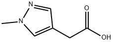 (1-METHYL-1H-PYRAZOL-4-YL)-ACETICACID 结构式