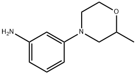 3-(2-MethylMorpholino)aniline Structure