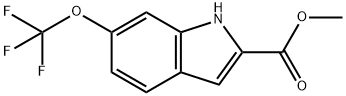 Methyl 6-(TrifluoroMethoxy)indole-2-carboxylate Struktur