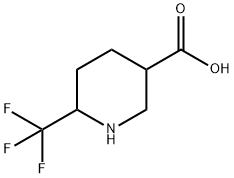 6-(TrifluoroMethyl)piperidine-3-carboxylic acid Struktur