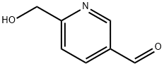 6-HydroxyMethyl-pyridine-3-carbaldehyde 化学構造式
