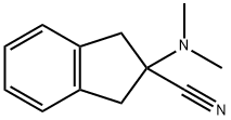 2-(二甲基氨基)-2,3-二氢-1H-茚-2-甲腈,1157501-60-4,结构式