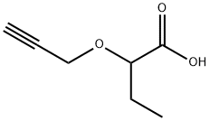 2-(2-丙炔-1-基氧基)丁酸,1157984-71-8,结构式