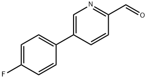 5-(4-Fluorophenyl)picolinaldehyde 结构式