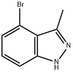 1H-Indazole, 4-bromo-3-methyl- Structure