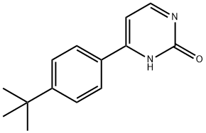 2-Hydroxy-4-(4-tert-butylphenyl)pyriMidine,1159816-27-9,结构式