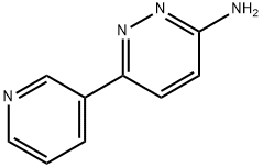 6-(吡啶-3-基)哒嗪-3-胺 结构式