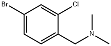 1-(4-broMo-2-chlorophenyl)-N,N-diMethylMethanaMine|1-(4-溴-2-氯苯基)-N,N-二甲基甲胺