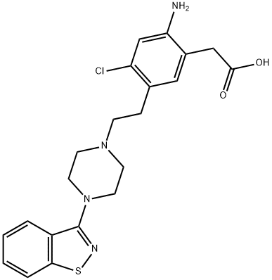 Ziprasidone Amino Acid
(Ziprasidone Impurity C)|齐拉西酮开环物,氨基酸杂质