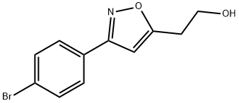 3-(4-溴苯基)-5-异恶唑乙醇,1159979-39-1,结构式