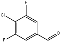 4-氯-3,5-二氟苯甲醛,1160573-20-5,结构式