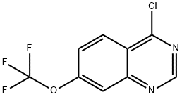 4-Chloro-7-(trifluoromethoxy)quinazoline Structure