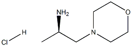 (R)-1-(4-吗啉基)-2-丙胺盐酸盐,1161931-61-8,结构式