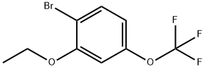 1-溴-2-乙氧基-4-(三氟甲氧基)苯,1162261-92-8,结构式