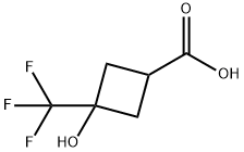 Cyclobutanecarboxylic acid, 3-hydroxy-3-(trifluoromethyl)-