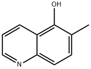 6-メチルキノリン-5-オール 化学構造式