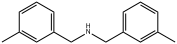 bis[(3-methylphenyl)methyl]amine Structure