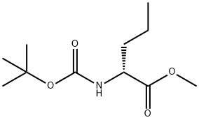 D-Norvaline, N-[(1,1-diMethylethoxy)carbonyl]-, Methyl ester|(R)-2-((叔丁氧基羰基)氨基)戊酸甲酯