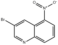 3-BroMo-5-nitroquinoline Structure