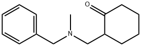 2-[(N-Benzyl-N-Methyl)aMinoMethyl]cyclohexanone 化学構造式