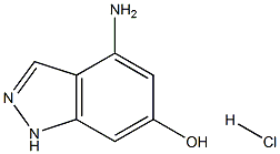 4-AMino-6-hydroxy (1H)indazole hydrochloride,1167055-54-0,结构式