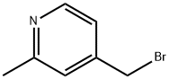 2-Methyl-4-(broMoMethyl)pyridine hydrobroMide Structure