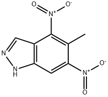 5-Methyl-4,6-dinitro 1H-indazole Structure