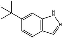 6-tert-Butyl 1H-indazole Struktur