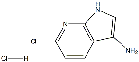3-AMino-6-cloro-7-azaindole hydrochloride Struktur
