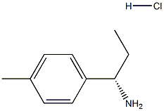 (S)-1-(P-トリル)プロパン-1-アミン塩酸塩 化学構造式