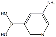 5-Aminopyridine-3-boronic acid,1169748-84-8,结构式