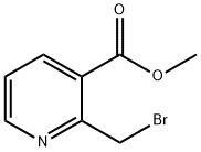 2-(溴甲基)烟酸甲酯, 116986-08-4, 结构式
