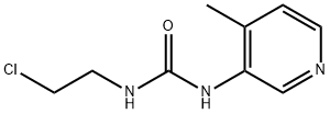 1-(2-chloroethyl)-3-(4-Methylpyridin-3-yl)urea Structure