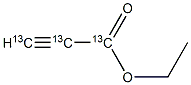 乙炔基羧酸乙酯-13C3,1173019-08-3,结构式