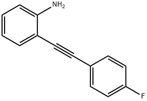 (2 -(4-氟苯基)乙炔基)烷基苯,1173153-20-2,结构式