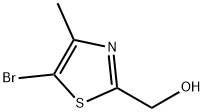 (5-溴-4-甲基噻唑-2-基)甲醇,1173897-87-4,结构式