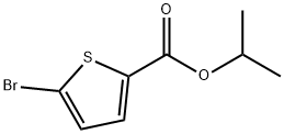 propan-2-yl 5-broMothiophene-2-carboxylate Struktur