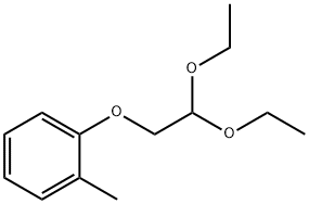 邻甲基苯氧基乙醛缩二乙醇,117516-63-9,结构式