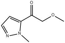 2-Methoxy-1-(1-methyl-1H-pyrazol-5-yl)ethanone Struktur
