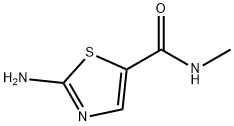 2-氨基-N-甲基噻唑-5-甲酰胺,1177494-20-0,结构式