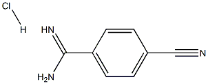 4-氰基苯甲脒盐酸盐 结构式