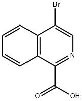 4-溴异喹啉羧酸, 1179149-25-7, 结构式