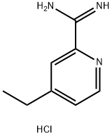 4-EthylpicoliniMidaMide hydrochloride Struktur