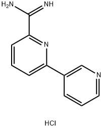 [2,3'-Bipyridine]-6-carboxiMidaMide hydrochloride 化学構造式