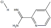 4-メチルピコリンイミドアミド塩酸塩 化学構造式