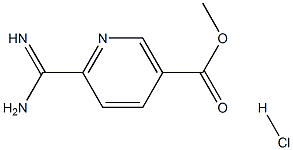 Methyl 6-carbaMiMidoylnicotinate hydrochloride Structure