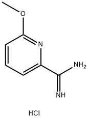 6-MethoxypicoliniMidaMide hydrochloride 化学構造式