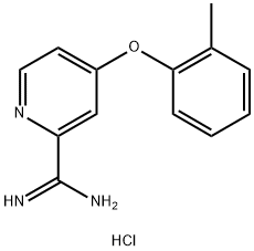 4-(o-Tolyloxy)picoliniMidaMide hydrochloride Structure