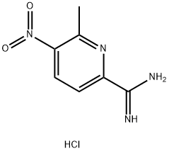 6-Methyl-5-nitropicoliniMidaMide hydrochloride Structure