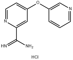 4-(Pyridin-3-yloxy)picoliniMidaMide hydrochloride Structure